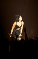 DEMI LOVATO Performs at The Vector Arena in Auckland