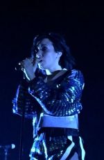 DEMI LOVATO Performs at World Tour in Sydney