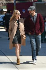 DIANE KRUGER and Joshua Kackson Out and About in New York