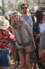 DIANE KRUGER at Coachella Music Festival at Empire Polo Grounds in Indio