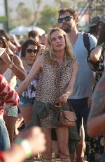 DIANE KRUGER at Coachella Music Festival at Empire Polo Grounds in Indio