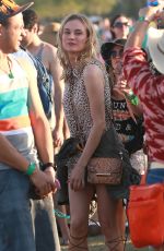 DIANE KRUGER at Coachella Music Festival at Empire Polo Grounds in Indio