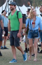DIANE KRUGER at Coachella Music Festival in Indio 04/18/2015