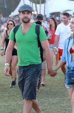 DIANE KRUGER at Coachella Music Festival in Indio 04/18/2015