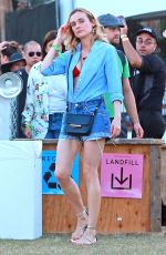 DIANE KRUGER at Coachella Music Festival in Indio 04/18/2015