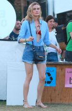 DIANE KRUGER at Coachella Music Festival in Indio 04/18/2015