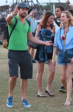 DIANE KRUGER at Coachella Music Festival in Indio 04/18/2015