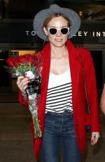 DIANE KRUGER at Los Angeles International Airport