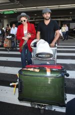 DIANE KRUGER at Los Angeles International Airport