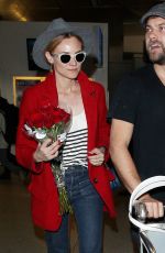 DIANE KRUGER at Los Angeles International Airport