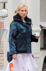 DIANE KRUGER on the Set of a Photoshoot for Chanel in Los Angeles