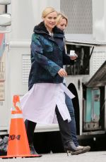 DIANE KRUGER on the Set of a Photoshoot for Chanel in Los Angeles