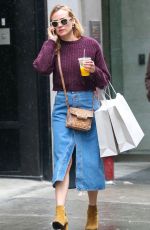 DIANE KRUGER Out and About in New York