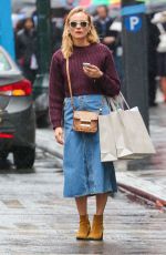 DIANE KRUGER Out and About in New York