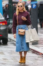 DIANE KRUGER Out and About in New York