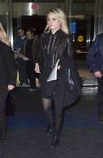 DIANNA AGRON at JFK Airport in New York 04/20/2015