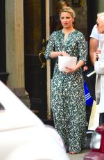 DIANNA AGRON Out and About in Soho 04/19/2015
