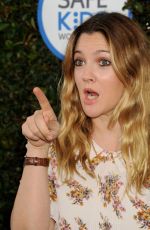 DREW BARRYMORE at Safe Kids Day Event in Los Angeles