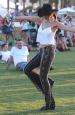 EIZA GONZALEZ at 2015 Coachella Music Festival, Day 2