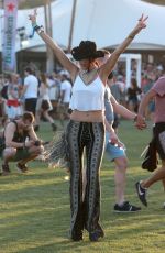 EIZA GONZALEZ at 2015 Coachella Music Festival, Day 2