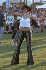 EIZA GONZALEZ at 2015 Coachella Music Festival, Day 2