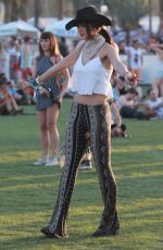 EIZA GONZALEZ at 2015 Coachella Music Festival, Day 2
