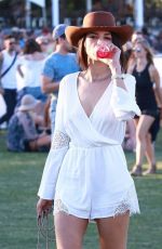 EIZA GONZALEZ at Coachella Music Festival, Day 3
