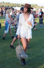 EIZA GONZALEZ at Coachella Music Festival, Day 3