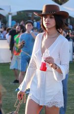 EIZA GONZALEZ at Coachella Music Festival, Day 3