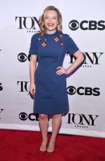 ELISABETH MOSS at Tony Awards Meet the Nominees Press Reception in New York