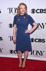 ELISABETH MOSS at Tony Awards Meet the Nominees Press Reception in New York