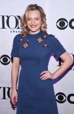 ELISABETH MOSS at Tony Awards Meet the Nominees Press Reception in New York