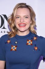 ELISABETH MOSS at Tony Awards Meet the Nominees Press Reception in New York