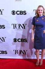 ELISABETH MOSS at Tony Awards Meet the Nominees Press Reception in New York