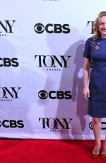 ELISABETH MOSS at Tony Awards Meet the Nominees Press Reception in New York
