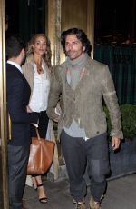 ELIZABETH BERKLEY Leaves Her Hotel in New York