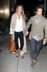 ELIZABETH BERKLEY Leaves Her Hotel in New York