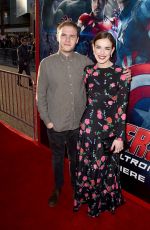 ELIZABETH HENSTRIDGE at Avengers: Age of Ultron Premiere in Hollywood