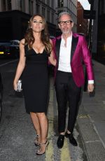 ELIZABETH HURLEY at Dsquared2 London Flagship Opening
