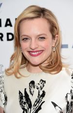 ELIZABETH MOSS at 2015 Chaplin Award Gala in New York