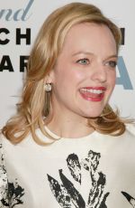 ELIZABETH MOSS at 2015 Chaplin Award Gala in New York