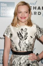 ELIZABETH MOSS at 2015 Chaplin Award Gala in New York