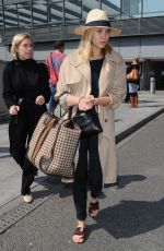 ELIZABETH OLSEN Arrives at Heathrow Airport in London 04/20/2015