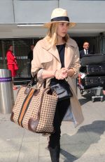 ELIZABETH OLSEN Arrives at Heathrow Airport in London 04/20/2015
