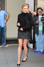 ELIZABETH OLSEN at a Apple Store in New York