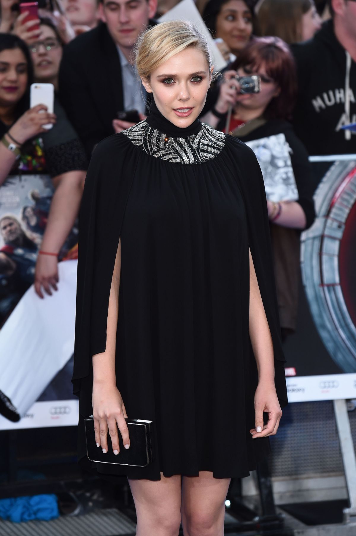 Elizabeth Olsen At Avengers Age Of Ultron Premiere In London 10 Hawtcelebs