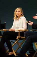 ELIZABETH OLSEN at Meet the Filmmakers Avengers:Age of Ultron at Apple Store in London