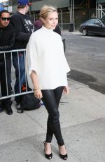 ELIZABETH OLSEN at The Daily Show with Jon Stewart in New York