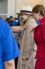 ELIZABETH OLSEN Departing from LAX Airport 04/19/2015