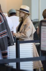 ELIZABETH OLSEN Departing from LAX Airport 04/19/2015